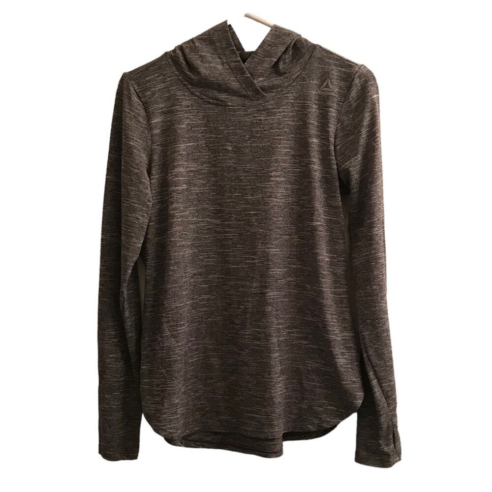 Reebok Gray Long Sleeve Hoodie Size XS